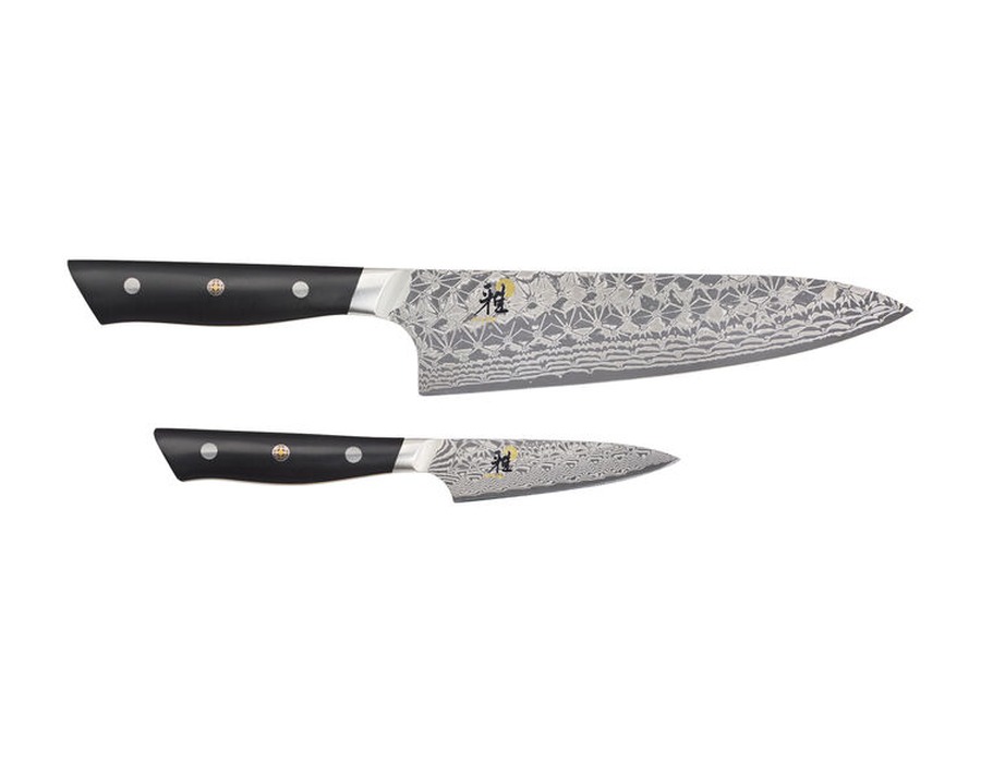 Miyabi Hibana 2-piece knife set with chef knife and paring knife